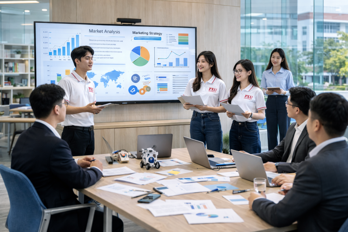 70% chương trình học là thực hành – đào tạo học đại học bằng trải nghiệm, chứ không chỉ “giảng dạy”