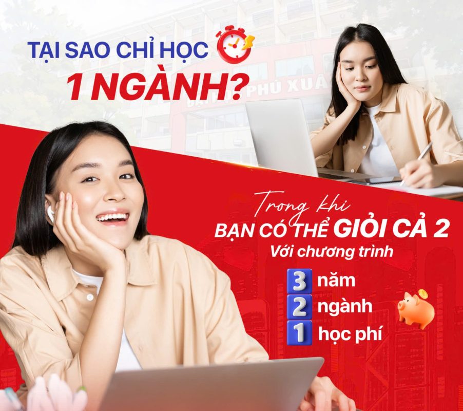 Chọn học trường Đại học PXU để trả lời cho câu hỏi "Học đại học nào ở Huế?" 