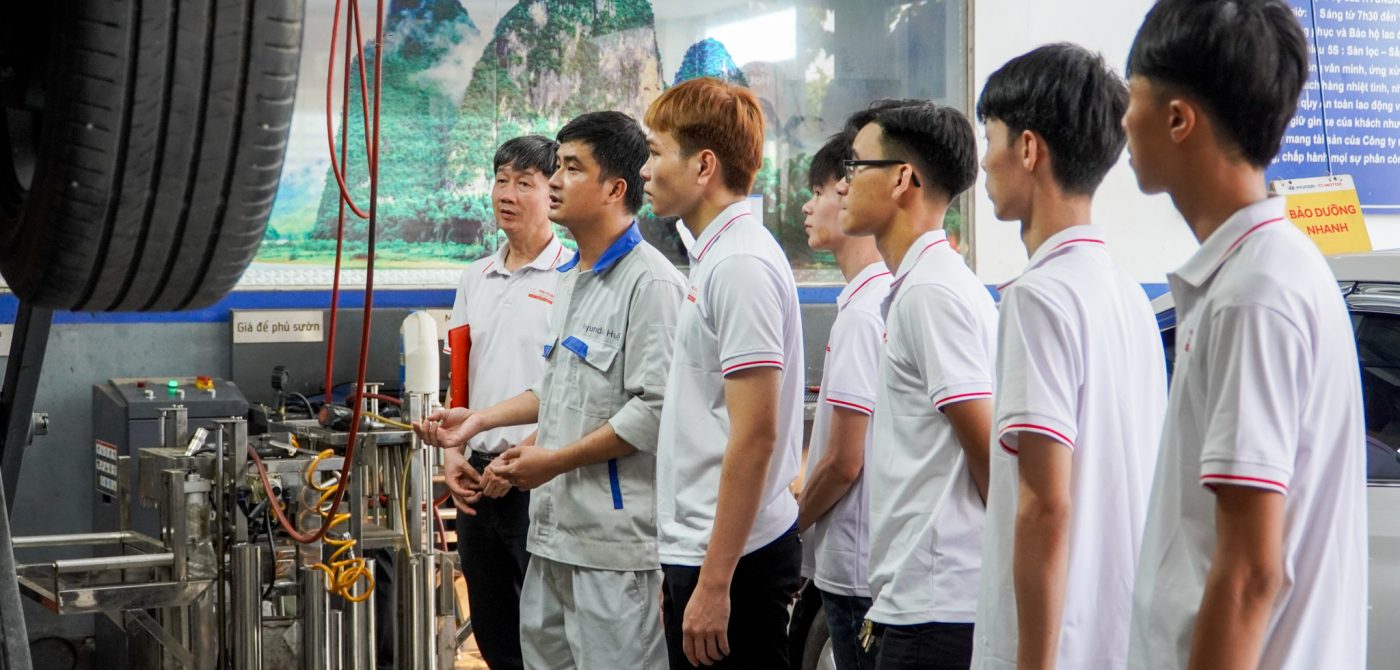 Công nghệ kỹ thuật ô tô trường đại học PXU