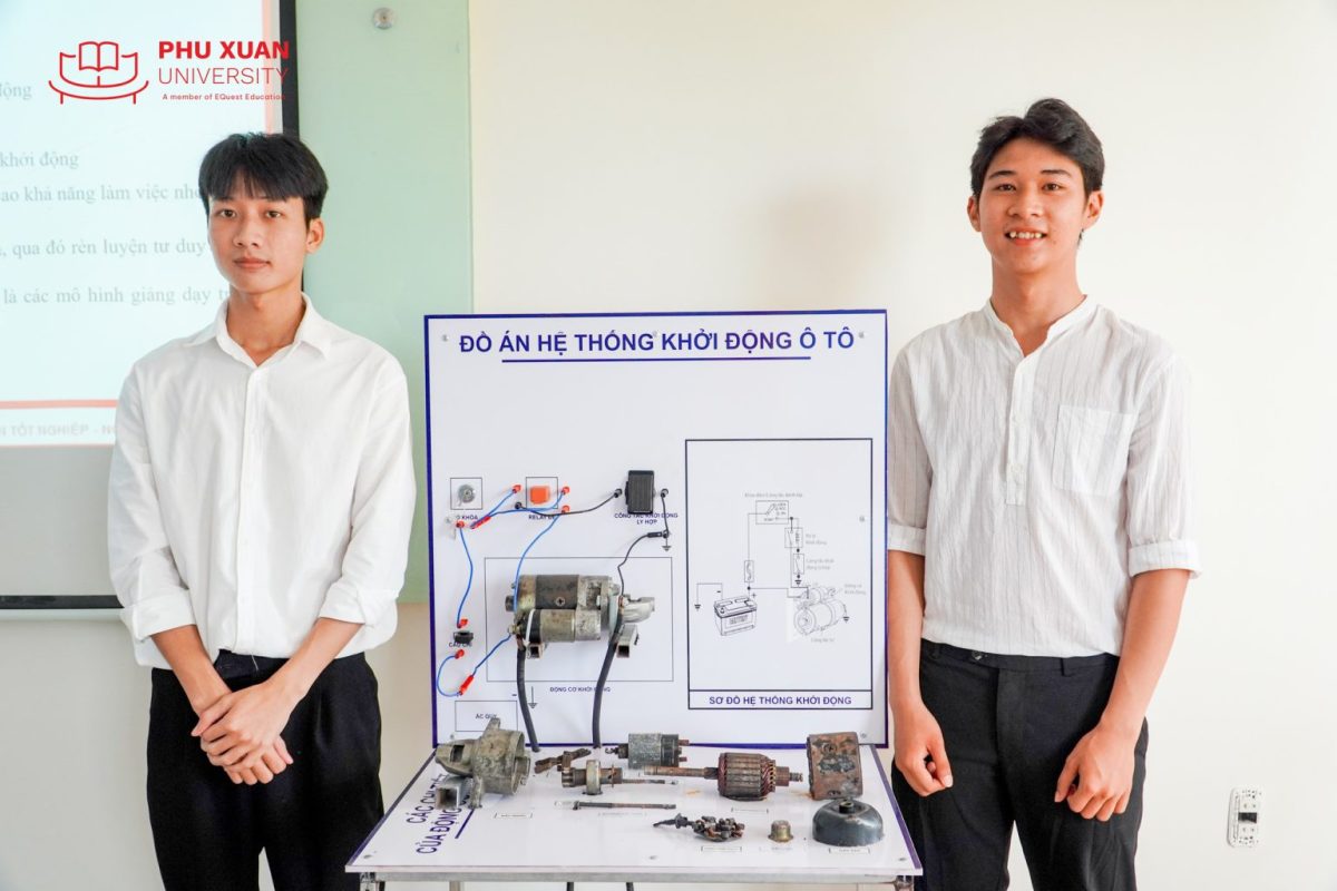 Học đại học tại Trường Đại học Phú Xuân gắn liền với thực tế