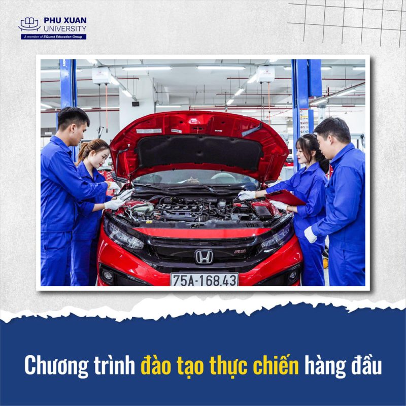 Học đại học tại Trường Đại học Phú Xuân được thực chiến từ sớm