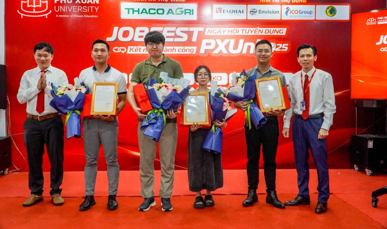 Mạng lưới hợp tác doanh nghiệp rộng lớn là lợi thế của Trường Đại học PXU – trường dạy công nghệ thông tin tốt ở Huế