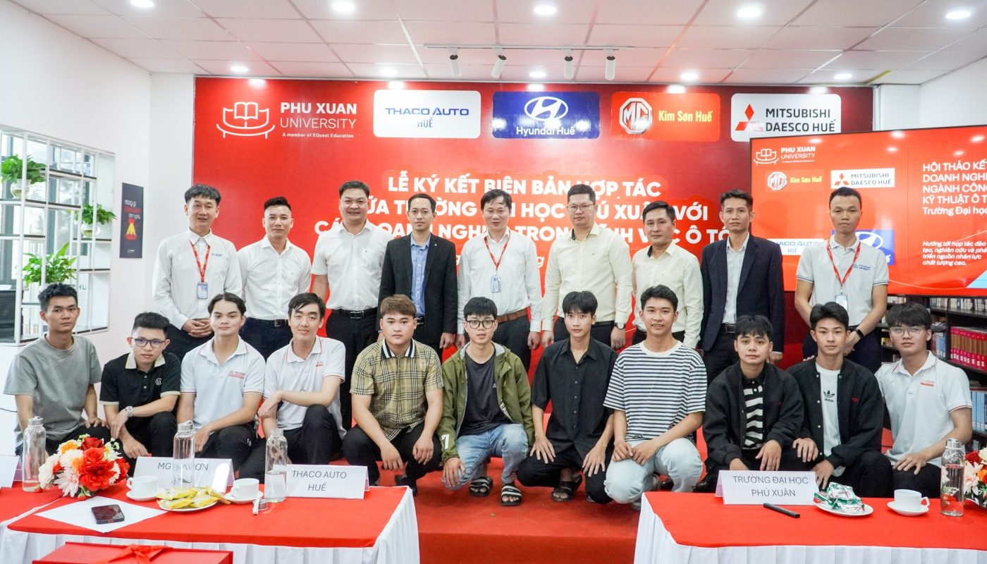 Ngành công nghệ kỹ thuật ô tô tại PXU - Lựa chọn của nhiều bạn trẻ