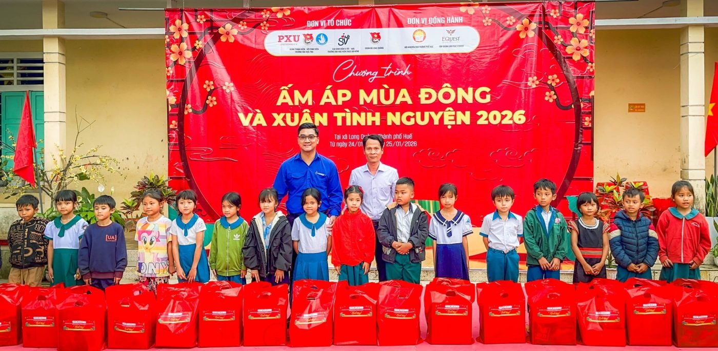 PXU và hành trình "Ấm áp mùa đông & Xuân tình nguyện 2026"