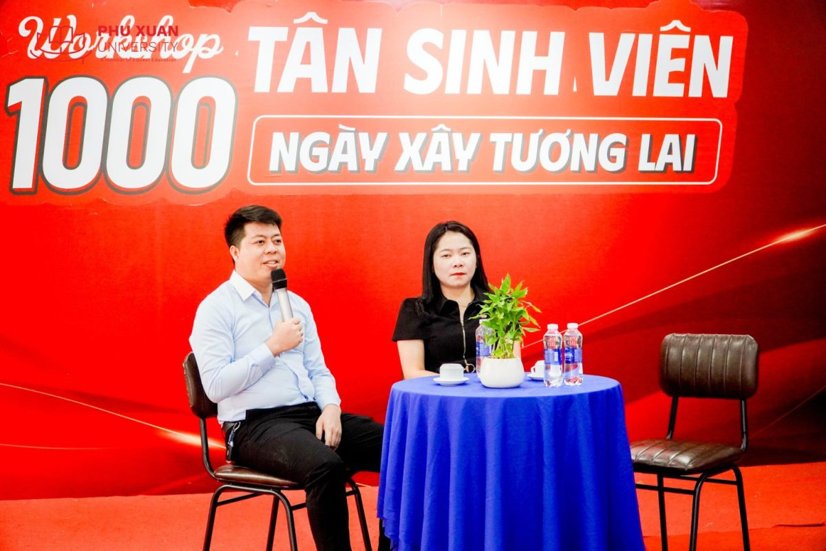 Sinh viên Trường Đại học Phú Xuân tham dự các workshop với doanh nghiệp