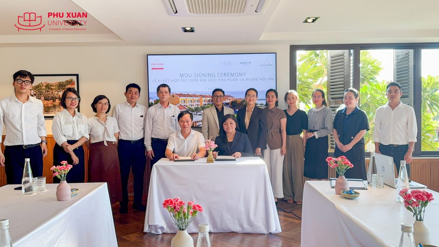 Chương trình đào tạo gắn kết doanh nghiệp - Yếu tố tạo nên Trường Đại học Phú Xuân đại học tốt nhất ở Huế