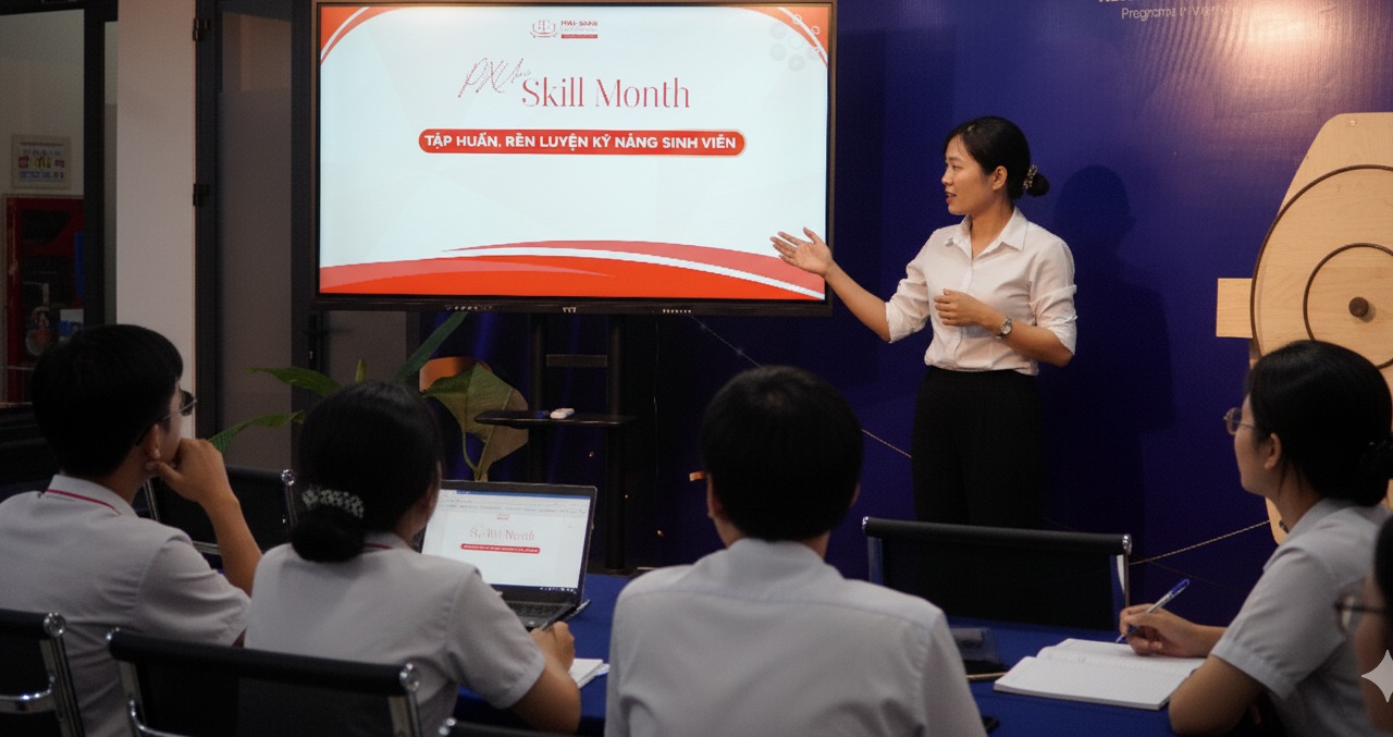 Rèn luyện kỹ năng cho sinh viên thông qua phát triển thương hiệu cá nhân và tư duy nghề nghiệp