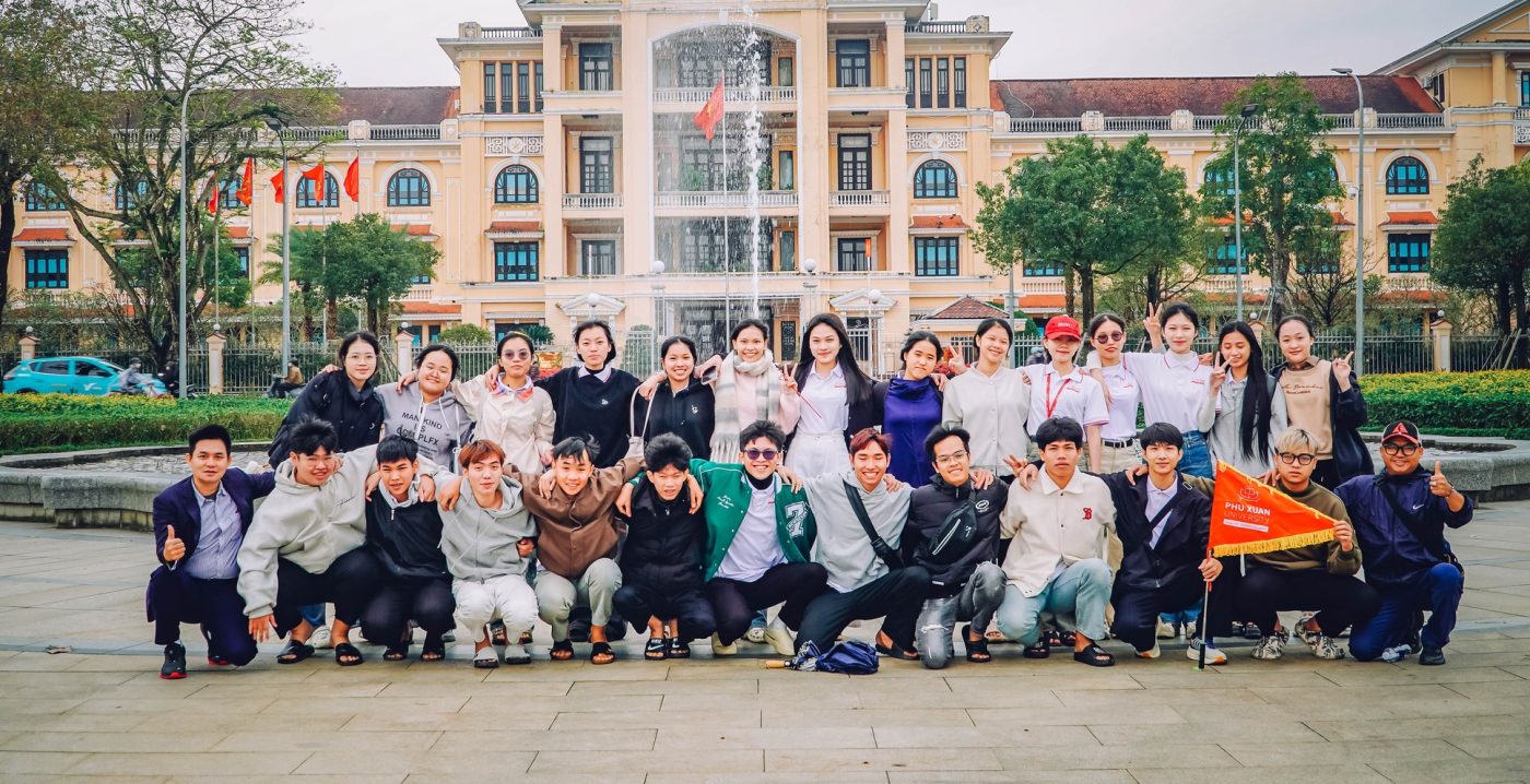 Trường Đại học PXU môi trường học tập trẻ trung và nhiều cơ hội trải nghiệm là trường đại học tốt nhất ở Huế