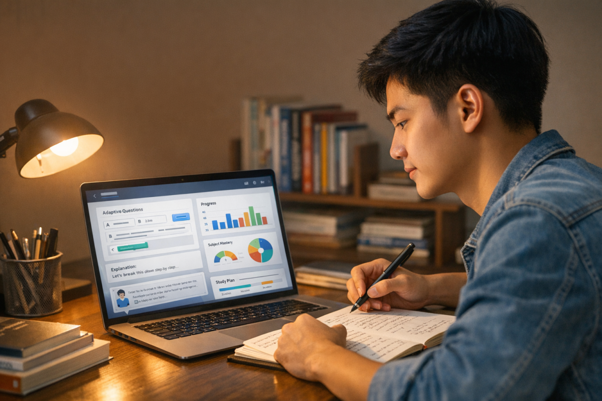 Ứng dụng AI vào ôn thi đại học