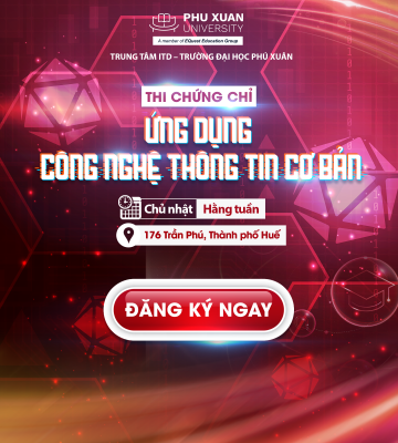 Đăng ký thi chứng chỉ Ứng dụng công nghệ thông tin cơ bản