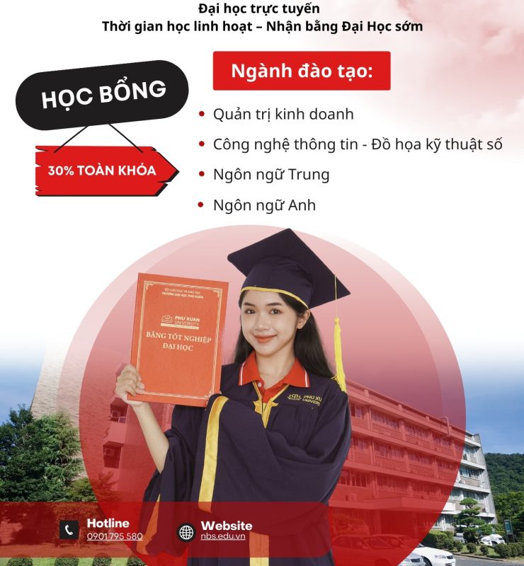 Chương trình đào tạo từ xa Viện Kinh doanh & Công Nghệ NBS - Trực thuộc Trường Đại học PXU