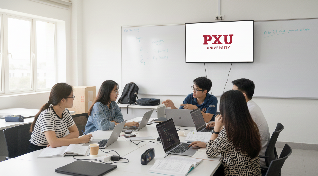 Sinh viên Trường Đại học PXU được đào tạo ứng dụng AI vào học tập