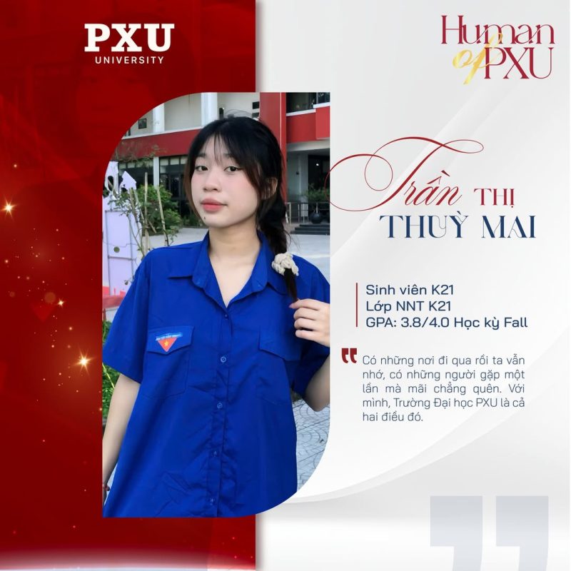 Trần Thị Thuỳ Mai - K21 Ngành Ngôn Ngữ Trung Quốc