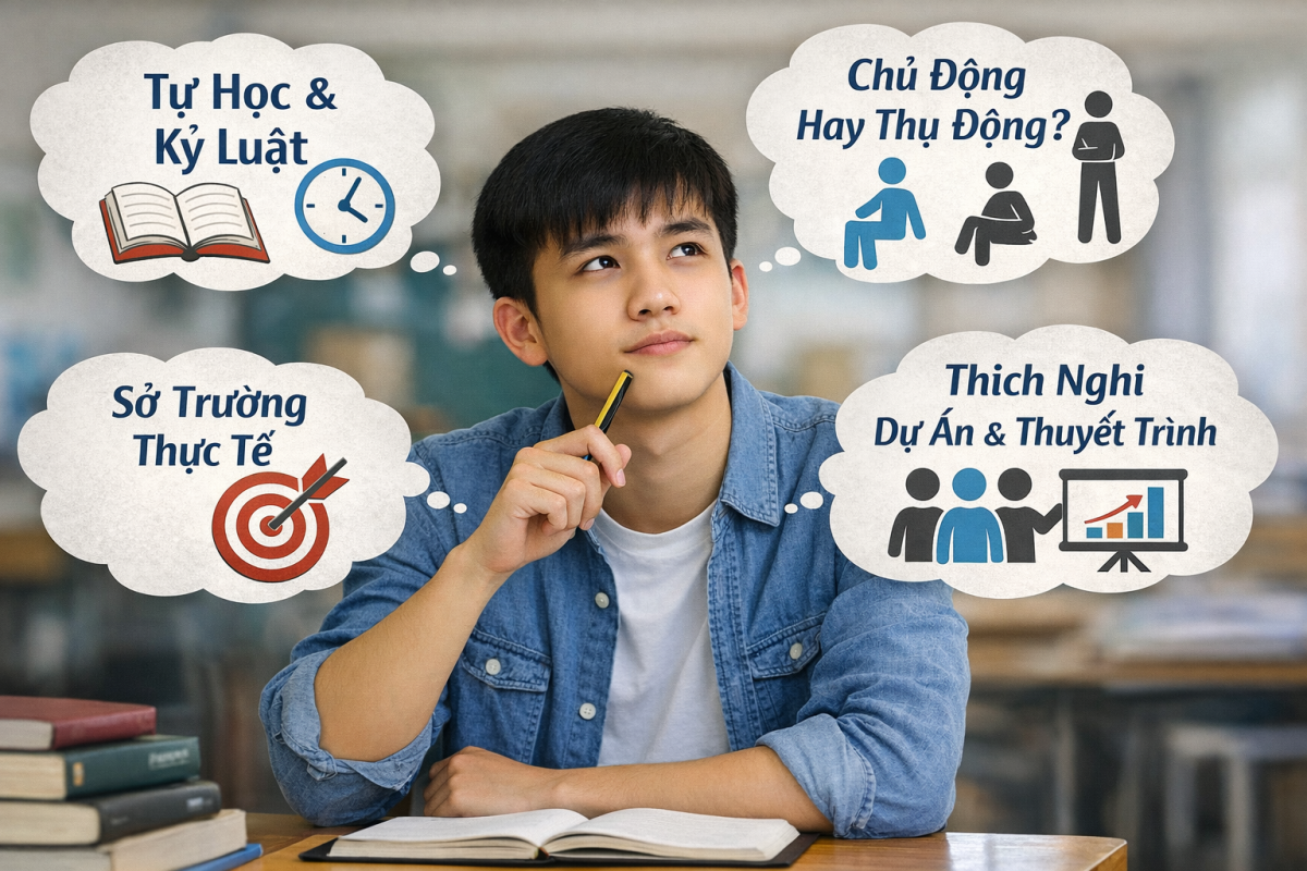 Trước khi chọn trường đại học cần học lại cách tự đánh giá bản thân một cách thực tế