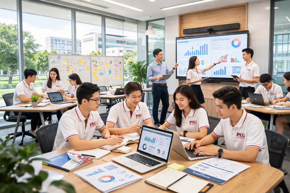 Trường Đại học PXU – Mô hình đại học định hướng công nghệ và thực tiễn