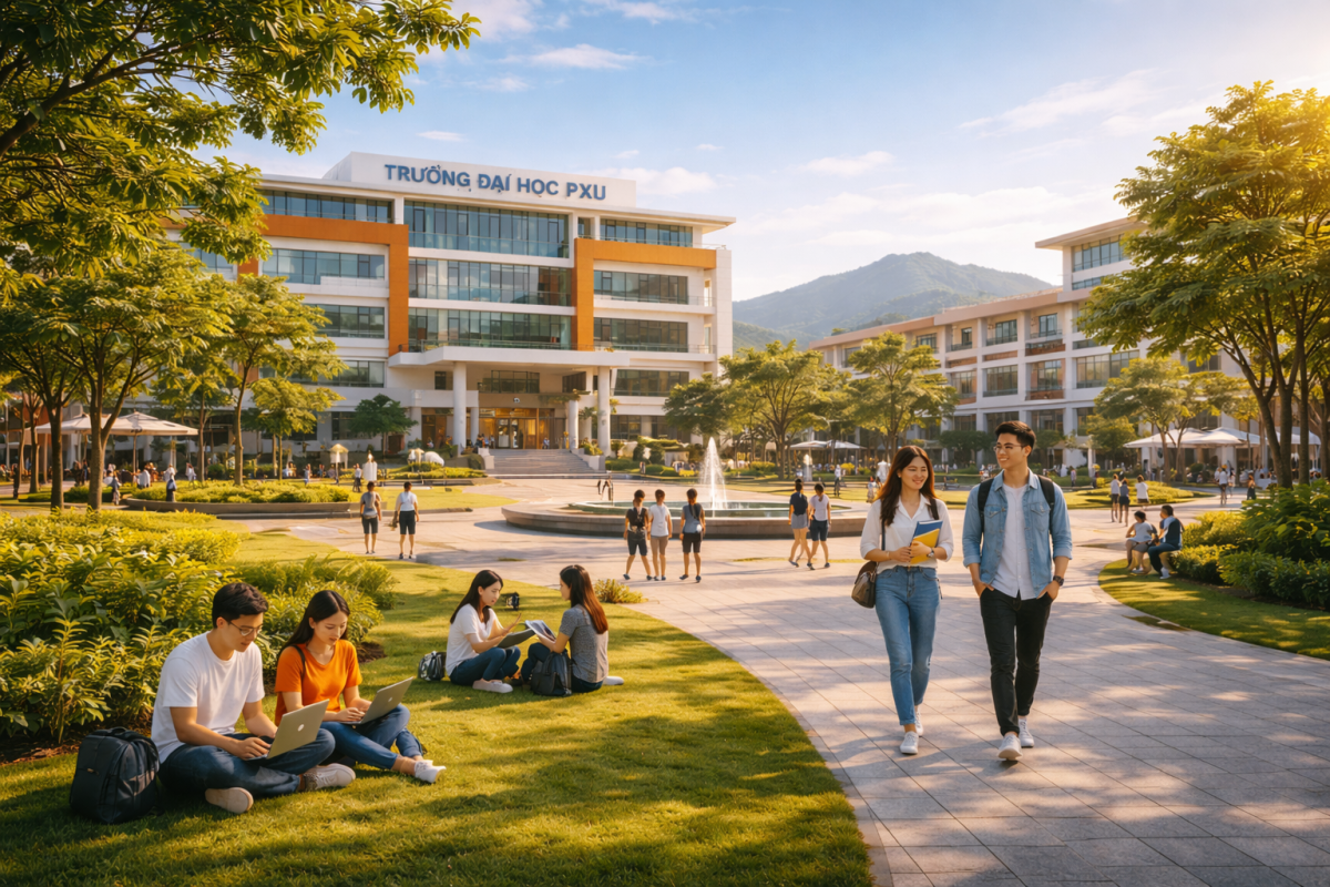 Vị thế của Trường Đại học PXU ở miền Trung