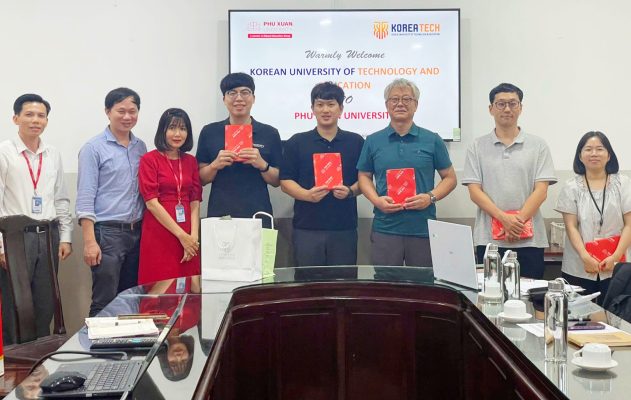 HỢP TÁC QUỐC TẾ: CƠ HỘI VÀNG CHO SINH VIÊN PHÚ XUÂN HỌC TẬP CÙNG GIẢNG VIÊN CÔNG NGHỆ KỲ CỰU ĐẾN TỪ HÀN QUỐC