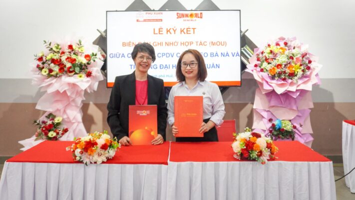 TRƯỜNG ĐẠI HỌC PHÚ XUÂN VÀ CÔNG TY CỔ PHẦN DỊCH VỤ CÁP TREO BÀ NÀ KÝ KẾT BIÊN BẢN GHI NHỚ HỢP TÁC (MOU)