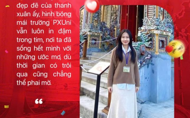 Hành trình tại PXUni của cựu sinh viên Đoàn Khánh Linh ngành Ngôn ngữ Trung K20