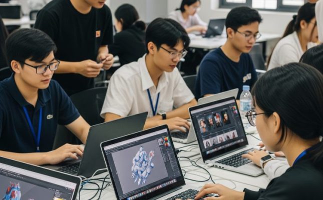 Huế học Đồ hoạ kỹ thuật số Giải đáp từ Trường Đại học PXU