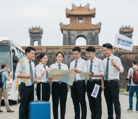 Học Quản trị dịch vụ Du lịch và Lữ hành ở Huế - cơ hội làm việc ngay tại "kinh đô du lịch"