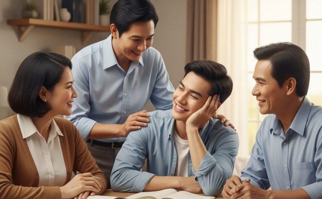 Gia đình điểm tựa tinh thần vững chắc trong 2 tuần nước rút trước kỳ thi đại học