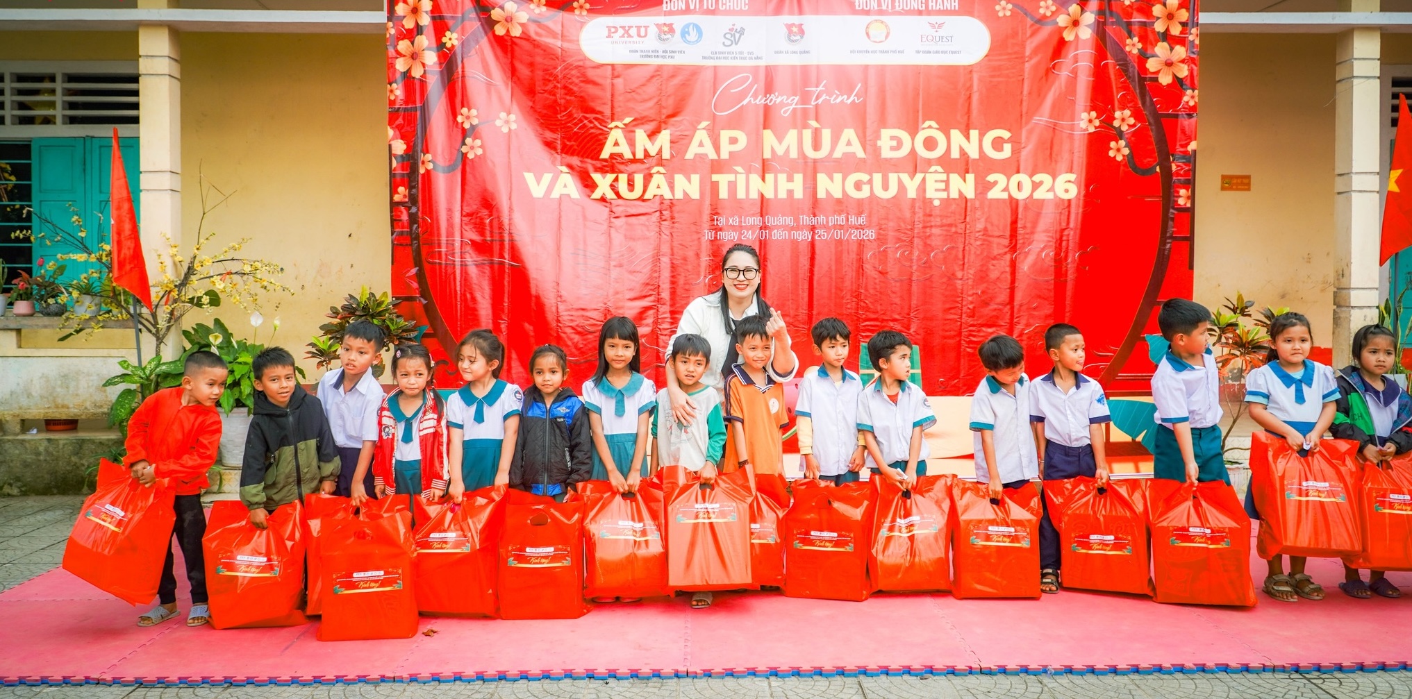 Sinh viên PXU và hành trình "Ấm áp mùa đông & Xuân tình nguyện 2026"