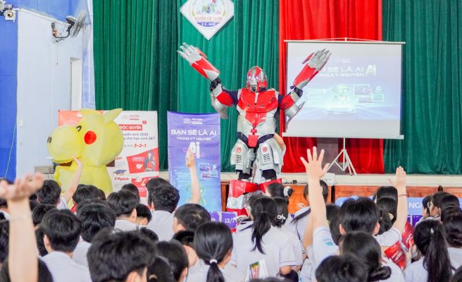 PXU cùng GenZ THPT Nguyễn Chí Thanh thức tỉnh bản lĩnh giữa kỷ nguyên công nghệ tại buổi hướng nghiệp “Bạn là AI trong kỷ nguyên AI”