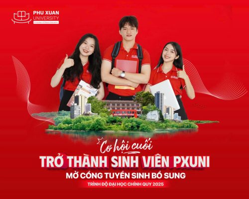 THÔNG BÁO TUYỂN SINH BỔ SUNG TRÌNH ĐỘ ĐẠI HỌC CHÍNH QUY NĂM 2025
