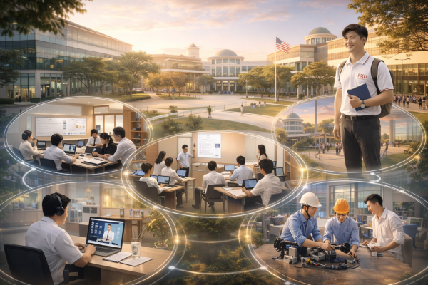 Hệ sinh thái giáo dục Trường Đại học PXU: Mô hình đào tạo toàn diện, đa tầng, đa lộ trình