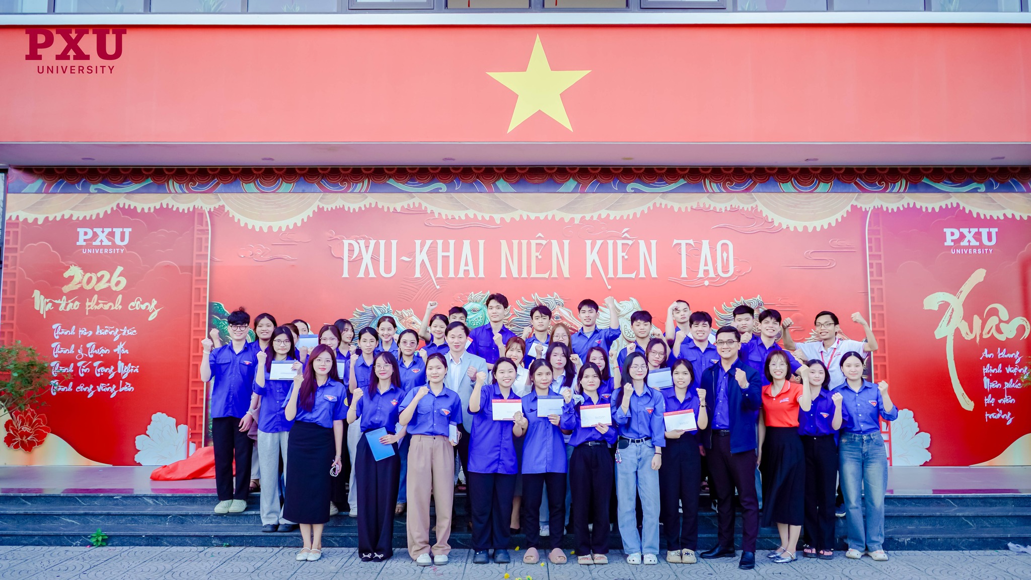 Đoàn Thanh Niên – Hội sinh viên PXU tặng quà tết – Lan toả yêu thương xuân Bính Ngọ 2026