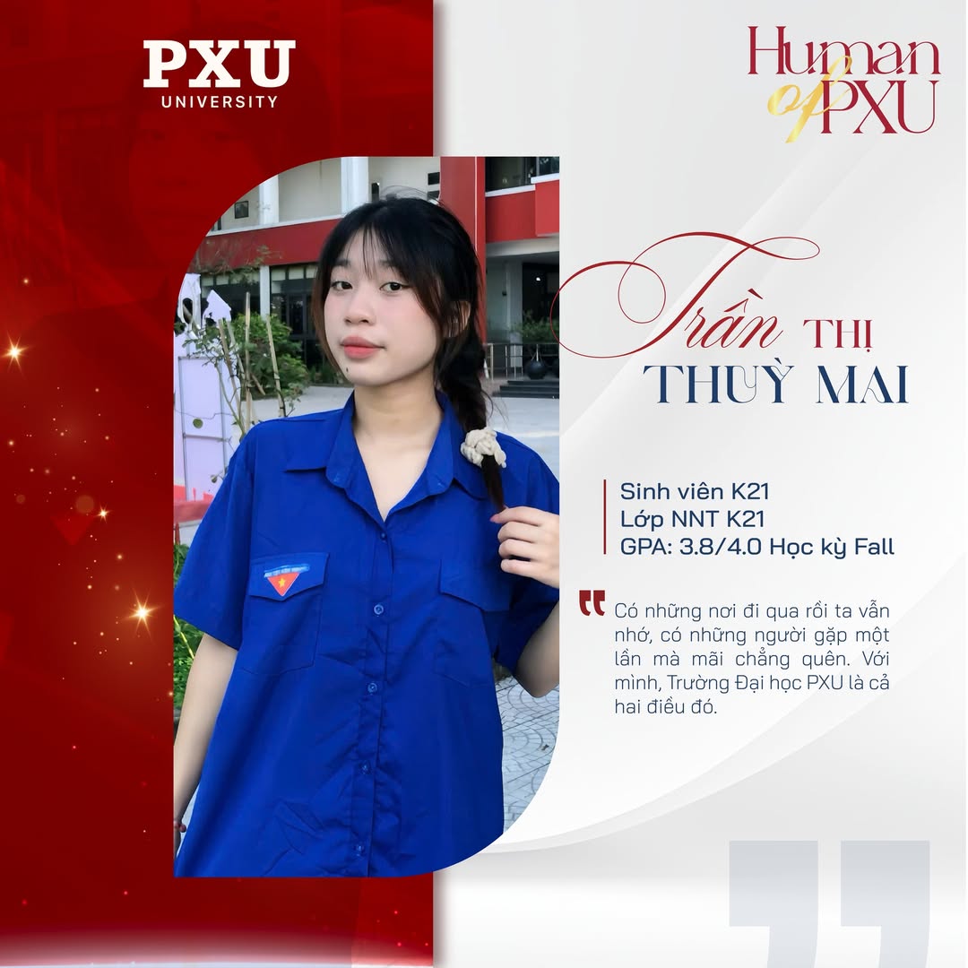 Trần Thị Thuỳ Mai - K21 Ngành Ngôn Ngữ Trung Quố